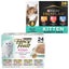 Bundle: Purina Pro Plan FOCUS Kitten Favorites + Fancy Feast Tender Feast Canned Kitten Food