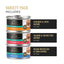 Bundle: Purina Pro Plan FOCUS Kitten Favorites + Fancy Feast Tender Feast Canned Kitten Food