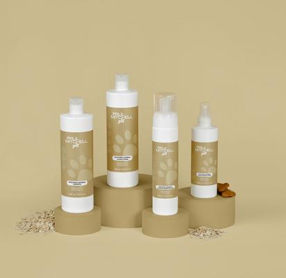 Soothing Oatmeal No-Rinse Dog, Cat & Small Pet Shampoo Foam, 8.5-fl oz bottle