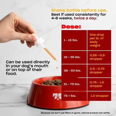 STOP EFFING ITCHING! Anti-Itch Supplement for Dogs, 1-fl oz bottle