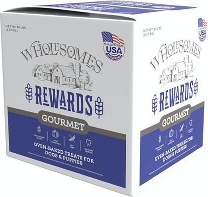 Rewards Lite Bites Biscuit Dog Treats, 3-lb bag