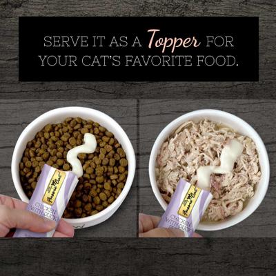 Chicken with Duck Puree Lickable Cat Treats, 0.5-oz pouch, pack of 4