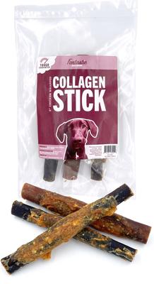 6-inch Collagen Sticks with Chicken Dog Chews, 3 count