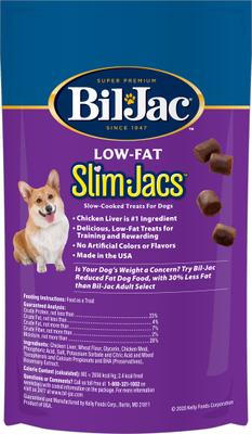 Low-Fat SlimJacs Slow-Cooked Dog Treat, 4-oz pouch