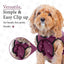 Recovery Suit Post-Surgery Dog Onesie, Maroon, X-Small
