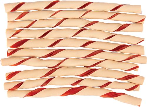 Twist Sticks 100 Count, Rawhide-Free Chews Real Chicken Dog Treats, 100 count