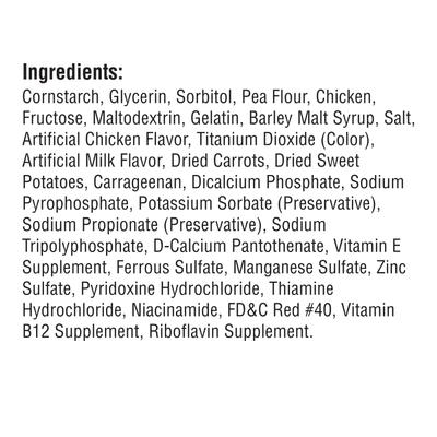 Twist Sticks 100 Count, Rawhide-Free Chews Real Chicken Dog Treats, 100 count