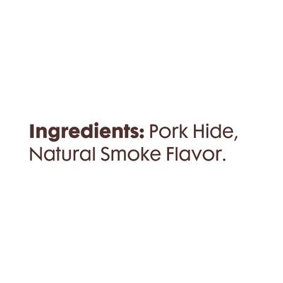 Rolls Pork Hide Smoke Flavor Dog Treat Chew, Small, 20 Count