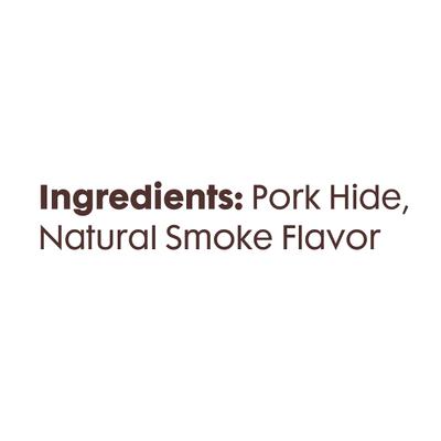 Rolls Pork Hide Smoke Flavor Dog Treat Chew, Large, 3 count