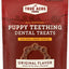 All-Natural, Puppy Dental Teething Treat, Original Flavor with Real Chicken Dog Treats, 12 count