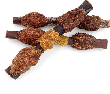 6-inch Collagen Sticks with Triple Protein Dog Chews, 3 count