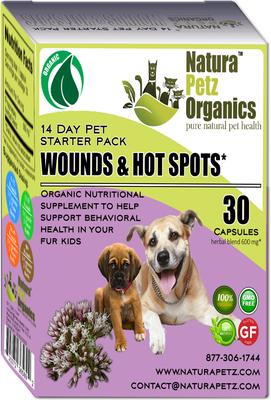Wound & Hot Spot Starter Pack Dog Supplement, 30 count