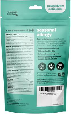 Seasonal Allergy Dog Supplement, 90 Count