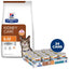 Bundle: Hill's Prescription Diet k/d Kidney Care with Chicken Dry Food + Pate with Tuna Wet Cat Food