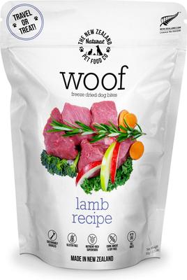 Woof Wild Venison Recipe Grain-Free Freeze-Dried Dog Treats, 1.76-oz bag