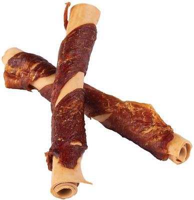 Chicken Wrapped Stick Dog Treat, Large, 8 count