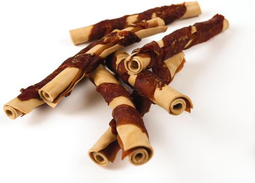 Chicken Wrapped Stick Dog Treat, Large, 8 count