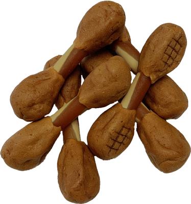 Triple Flavor Dumbbells Chicken Dog Treats, 10 count