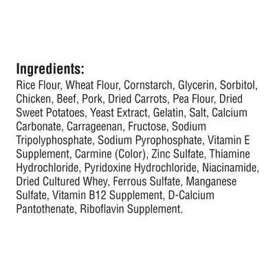 Triple Flavor Dumbbells Chicken Dog Treats, 10 count