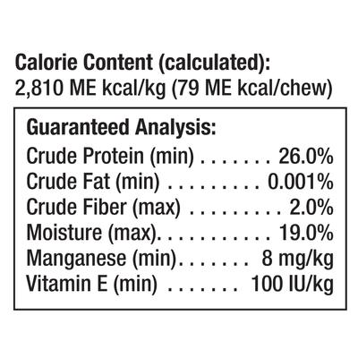 Triple Flavor Dumbbells Chicken Dog Treats, 10 count