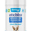 Oticbliss Advanced Cleaning, Soothing Aloe & Odor Control, Dirt & Wax Removal Dog & Cat Ear Wipes, 60 count