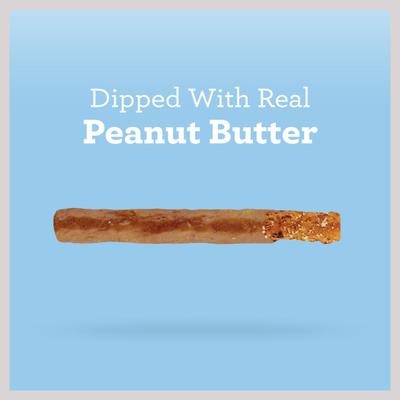 Pretzel Stick Dipped Peanut Butter Dog Treats, 8 count
