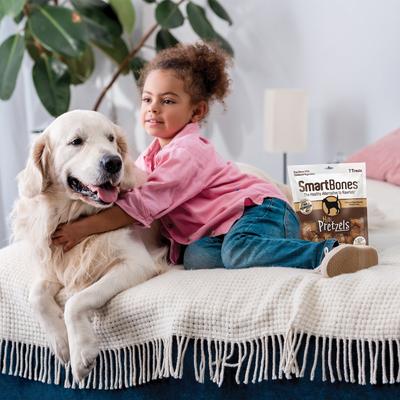 Pretzel Dipped Peanut Butter Dog Treats, 7 count