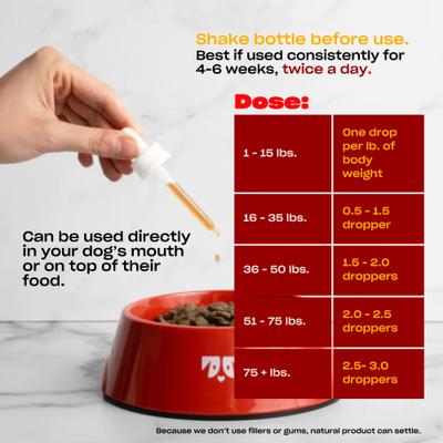 CALM THE EFF DOWN! Calming Supplement for Dogs, 1-fl oz bottle