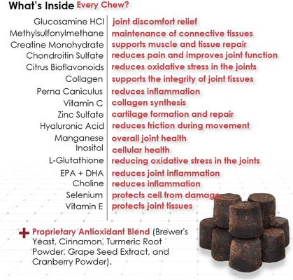 Soft Chews for Dogs, 60 count