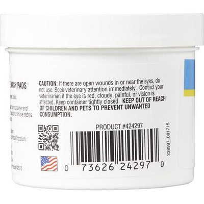 Almohadillas estériles para lavado de ojos para perros y gatos, 90 unidades