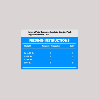 Anxiety Starter Pack Dog Supplement, 30 count