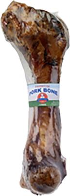Roasted Pork Bone Dog Treat, 6-in
