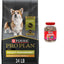 Paquete: alimento seco Purina Pro Plan Adult Weight Management Formula + premios para perros Milk-Bone Mini's sabor carne de res, pollo y tocino