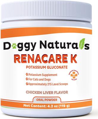 RenaCare K Powder Kidney Cat & Dog Supplement, 4.2-oz