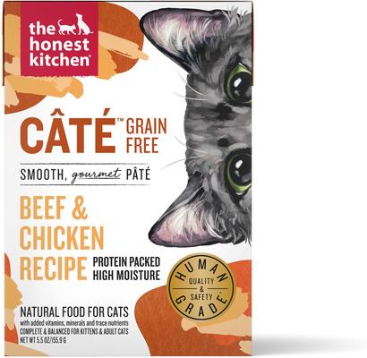 Grain-Free Turkey Pate Wet Cat Food, 5.5-oz, case of 12