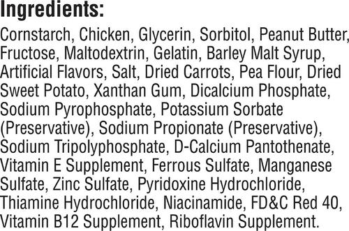 Twists Wrapped Chicken & Peanut Butter Dog Treats, 30 count