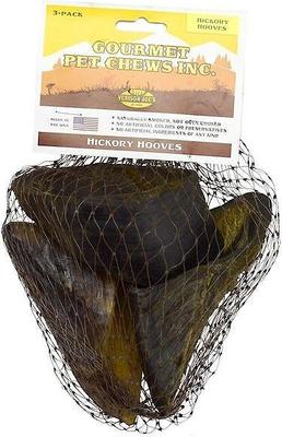 Hickory Smoked Beef Hooves Dog Treat, 3 count