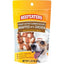 Galletas de mantequilla de maní y pollo seco para perros, bolsa de 2.39 oz, caja de 12