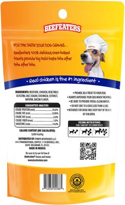 Triple Flavor Mini Knotted Bone Jerky Dog Treat, 1.26-oz, case of 12