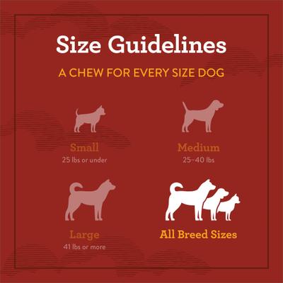 Rawhide-Free Rolled Sticks with Chamomile & Lavender Extract Flavor Dog Treats, 16 count