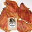 Large Roasted Pig Ears Natural Chew Dog Treats, 100-pack