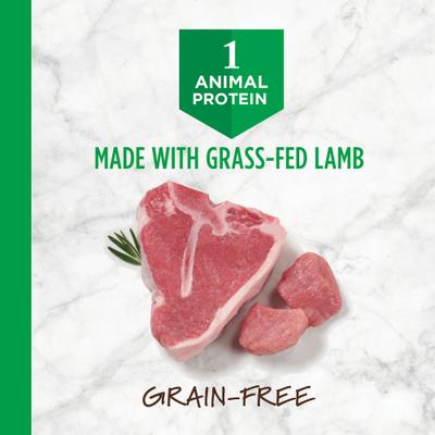 Limited Ingredient Diet Adult Grain-Free Real Lamb Recipe Dry Dog Food, 20-lb bag
