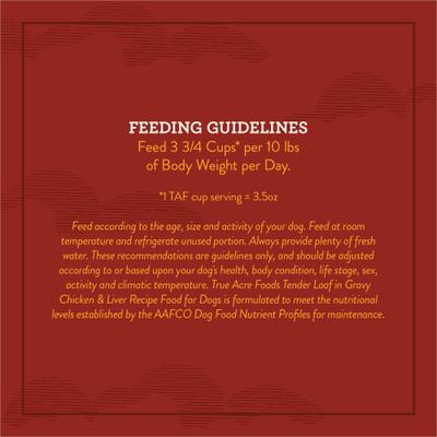 Chicken & Liver Recipe Tender Loaf in Gravy, Wet Dog Food, 3.5-oz cup, case of 12