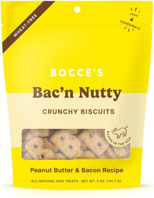Galletas crujientes para perros Everyday Bac'N Nutty Biscuits, bolsa de 5 oz