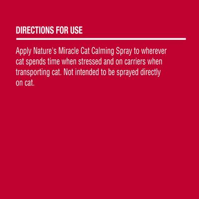 Stress-Reducing Formula Cat Calming Spray, 8-fl oz bottle