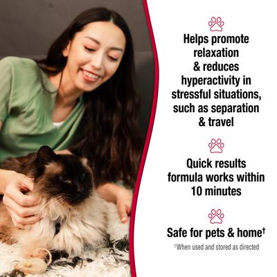 Stress-Reducing Formula Cat Calming Spray, 8-fl oz bottle