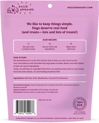 Everyday Quack Quack Quack Biscuits Crunchy Dog Treats, 5-oz bag