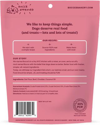 Galletas crujientes para perros Everyday Say Moooo Biscuits, bolsa de 5 oz