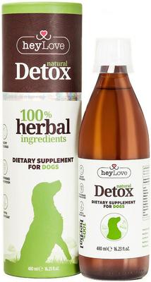 Natural Detox Dietary Dog Supplement, 16.23-fl oz bottle