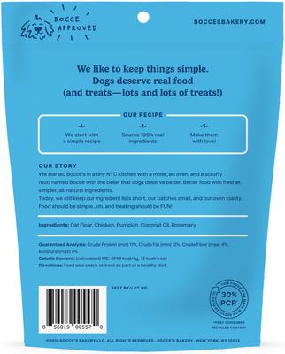 Everyday Sunday Roast Biscuits Crunchy Dog Treats, 5-oz bag